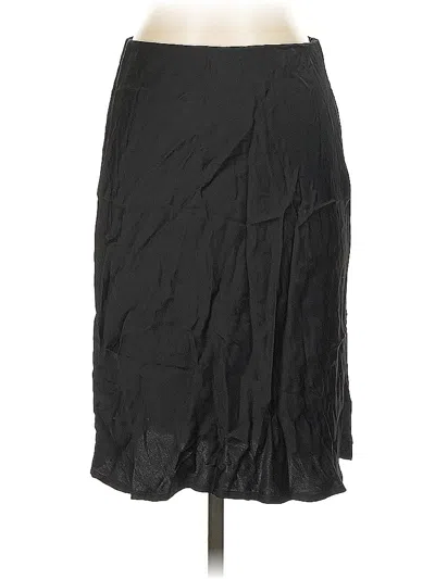 Pre-owned By Anthropologie Formal Skirt In Black