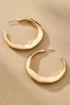 By Anthropologie Foundation Hoop Earrings In Gold