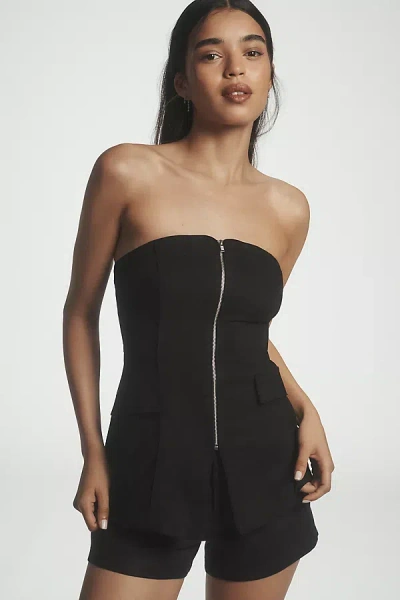 By Anthropologie Front-zip Tank Top