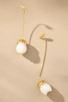 By Anthropologie Fruit & Icon Drop Earrings In White