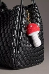 By Anthropologie Fruit Crochet Bag Charm In White