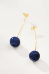 By Anthropologie Fruit Drop Earrings In Blue