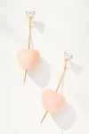 By Anthropologie Fruit Drop Earrings In Pink