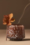 By Anthropologie Fruity Honeycrisp Oakwood Glass Jar Candle In Multicolor