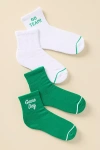 By Anthropologie Game Day Socks, Set Of 2
