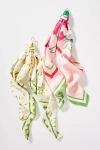 By Anthropologie Gardenia Floral Hair Scarf