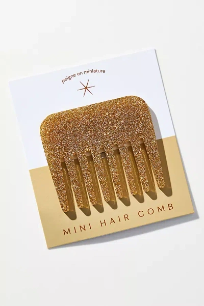 By Anthropologie Glitter Mini Comb