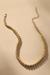 By Anthropologie Gold Beaded Necklace