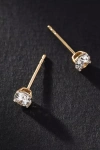 By Anthropologie Gold Classic Diamond Post Earrings In Multicolor