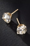 By Anthropologie Gold Classic Diamond Post Earrings In Multicolor