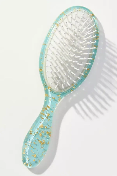 By Anthropologie Gold Leaf Hair Brush