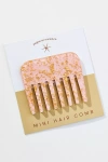 By Anthropologie Gold Leaf Mini Comb
