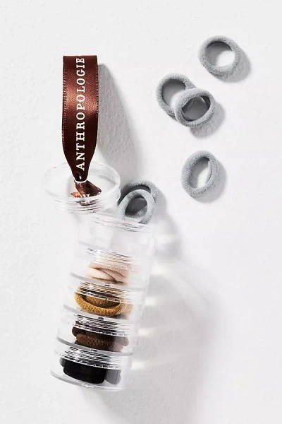 By Anthropologie Hair Tie Canister Set In Beige