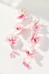 By Anthropologie Hawaiian Floral Drop Earrings