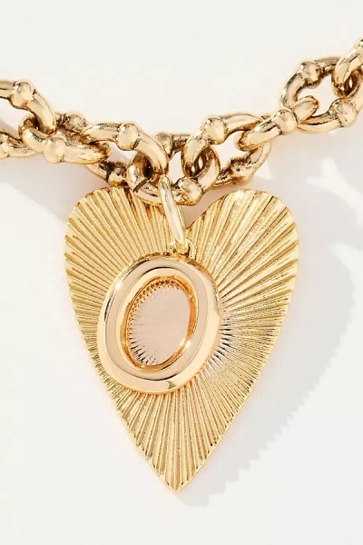 By Anthropologie Heart Pendant Necklace