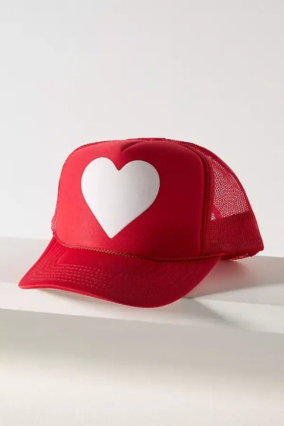By Anthropologie Heart Trucker Hat