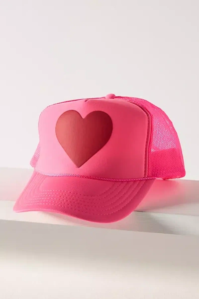 By Anthropologie Heart Trucker Hat
