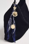 By Anthropologie Heritage Bow Bag Charm In Blue