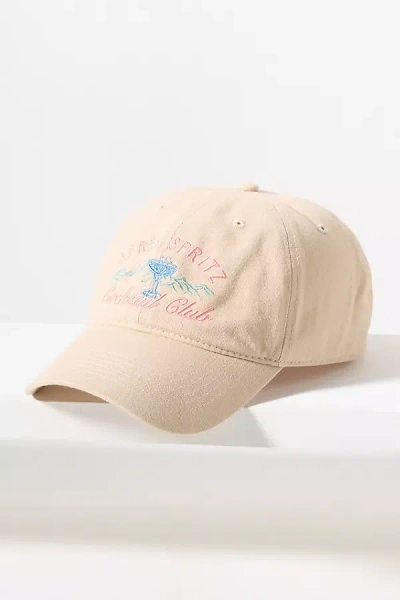 By Anthropologie Holiday Icon Baseball Cap In Neutral