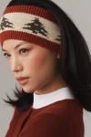 By Anthropologie Holiday Knit Headband In Brown