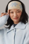 By Anthropologie Holiday Knit Headband In Multi