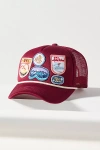 By Anthropologie Holiday Patches Trucker Hat In Purple