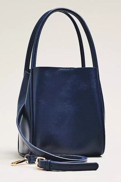 By Anthropologie Hollace Tote: Mini Edition In Blue