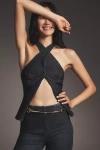 By Anthropologie Horse Bit Adjustable Belt