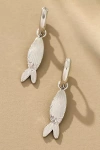 By Anthropologie Icon Charm Huggie Hoop Earrings