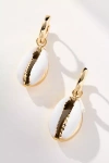 By Anthropologie Icon Charm Huggie Hoop Earrings
