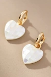 By Anthropologie Icon Charm Huggie Hoop Earrings