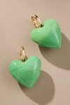 By Anthropologie Icon Charm Huggie Hoop Earrings
