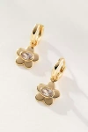 By Anthropologie Icon Charm Huggie Hoop Earrings
