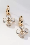 By Anthropologie Icon Charm Huggie Hoop Earrings In Gold