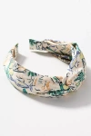 By Anthropologie Icon Knot Headband In White