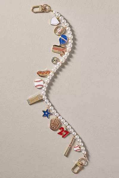By Anthropologie Icon Pearl Bag Charm