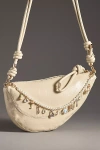 By Anthropologie Icon Pearl Bag Charm In White