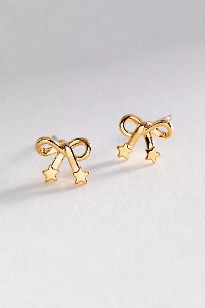 By Anthropologie Icon Post Earrings In Gold