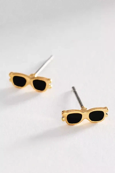 By Anthropologie Icon Post Earrings In Gold