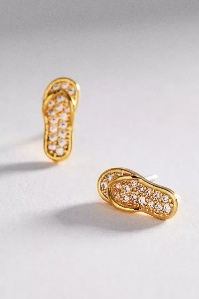 By Anthropologie Icon Post Earrings In Gold