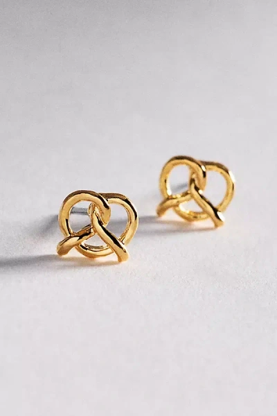 By Anthropologie Icon Post Earrings In Gold