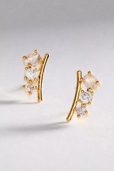 By Anthropologie Icon Post Earrings In Gold