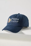 By Anthropologie Icons Baseball Cap In Blue