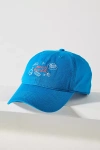 By Anthropologie Icons Baseball Cap In Blue