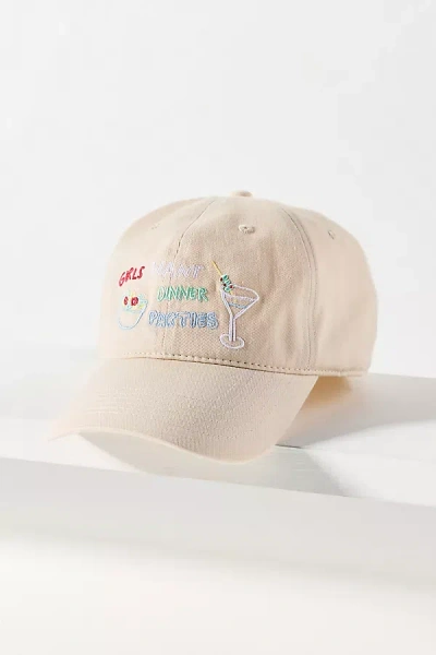 By Anthropologie Icons Baseball Cap In Neutral