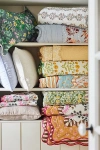 By Anthropologie Iluka Cotton Printed Floral Quilt