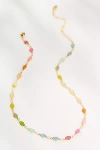 By Anthropologie Infinity Gemstone Necklace