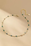 By Anthropologie Infinity Gemstone Necklace