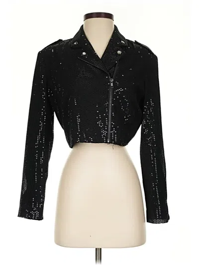 Pre-owned By Anthropologie Jacket In Black