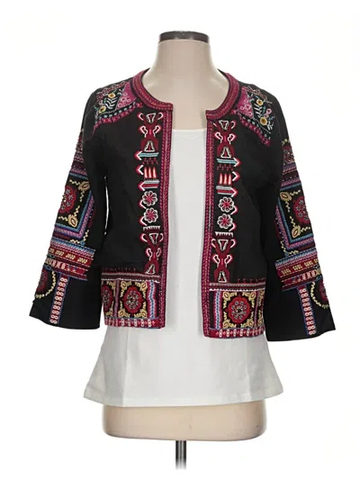 Pre-owned By Anthropologie Jacket In Black